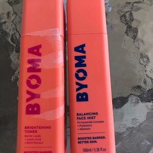 BYOMA Brightening Toner & BYOMA Balancing Face Mist - pH Balanced Face Toner